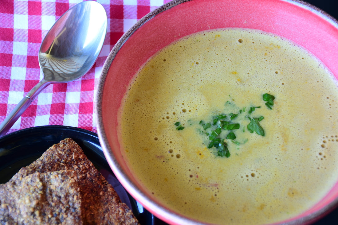 Sopa de curry y coco