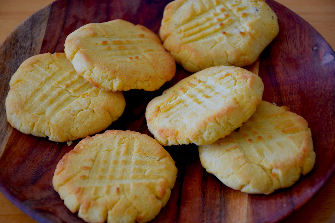 Galletas de ghee y coco