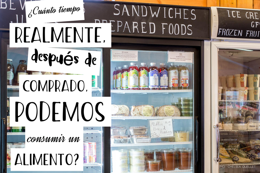 ¿Cuánto tiempo después de comprado un producto puede ser realmente aún comestible?